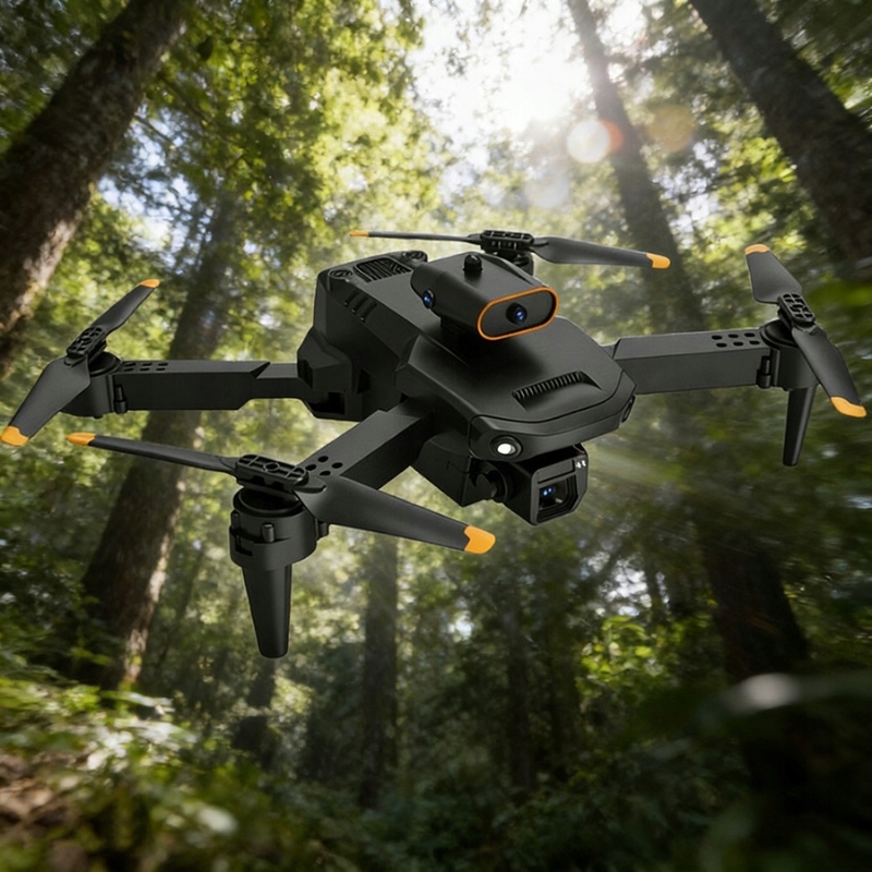 Rinkinys Dronas su kamera zt-f dėklas WiFi dla vaikams LED wytrzymały 3 baterijos – papildomas komplektas 8