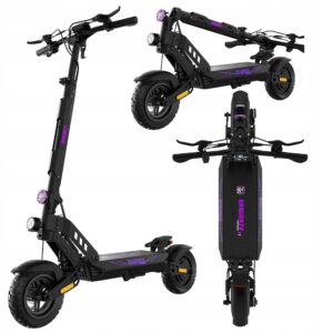 2025 Elektrinis paspirtukas Kamikaze K1 Katana RGB, 1400 W, NFC užraktas