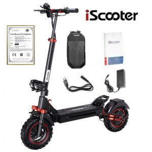 2025 sportowa iScooter iX5S elektrinis paspirtukas 1000 W 48 V15 Ah 45 kmh 65 km
