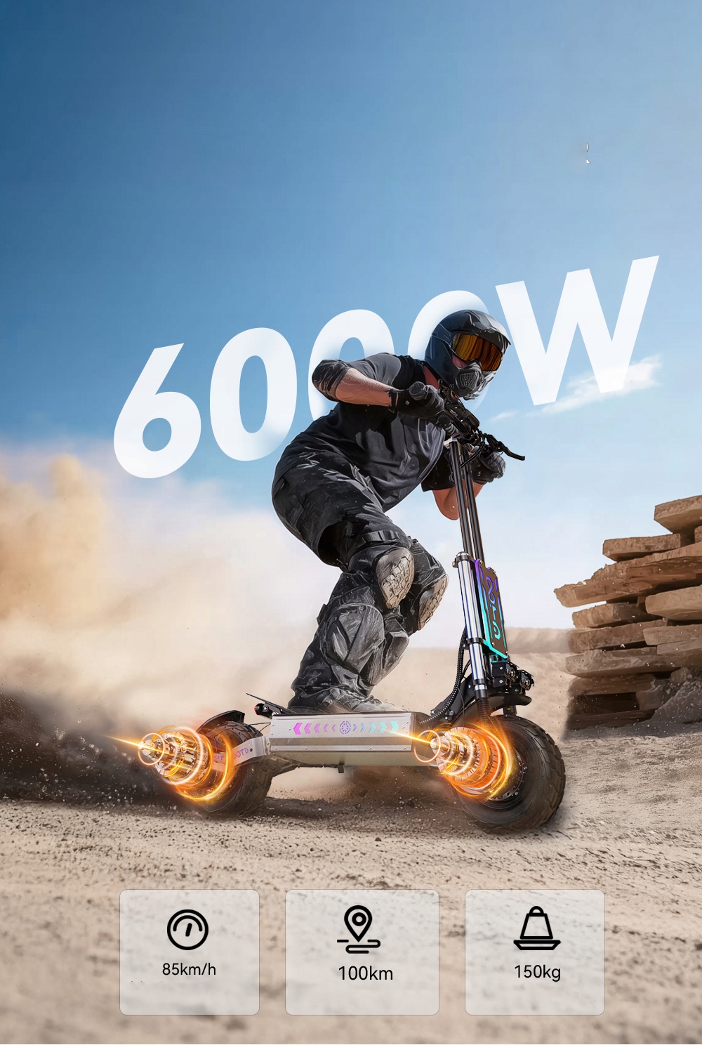 2026HulajnogaelektrycznaMiejskiTerenowy6000W60V312AH85KMHNFCPLMarkaOOTD belsilt 2026 Elektrinis paspirtukas miesto bekelės 6000 W 60 V 312 Ah 85 kmh NFC PL