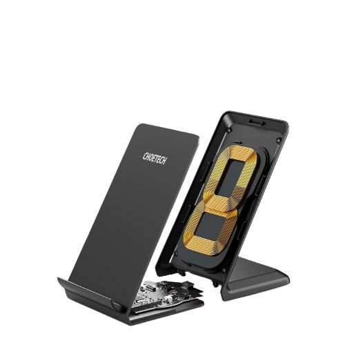 Choetech T524-S Black belaidis įkroviklis 10W internetu