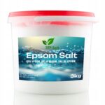 Epsom druska kibirėlyje 3 kg grynas magnio sulfatas internetu