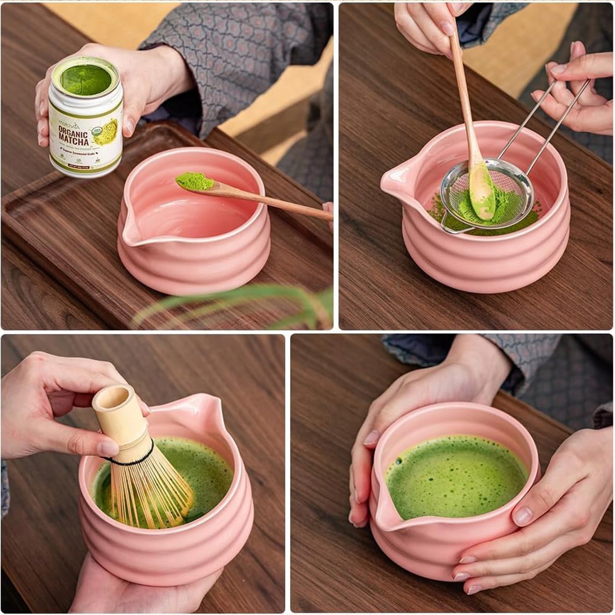 4ad907cb4bd88a14bd640c5b4a8b belsilt Startinis matcha rinkinys 5 vnt su japoniškais priedais