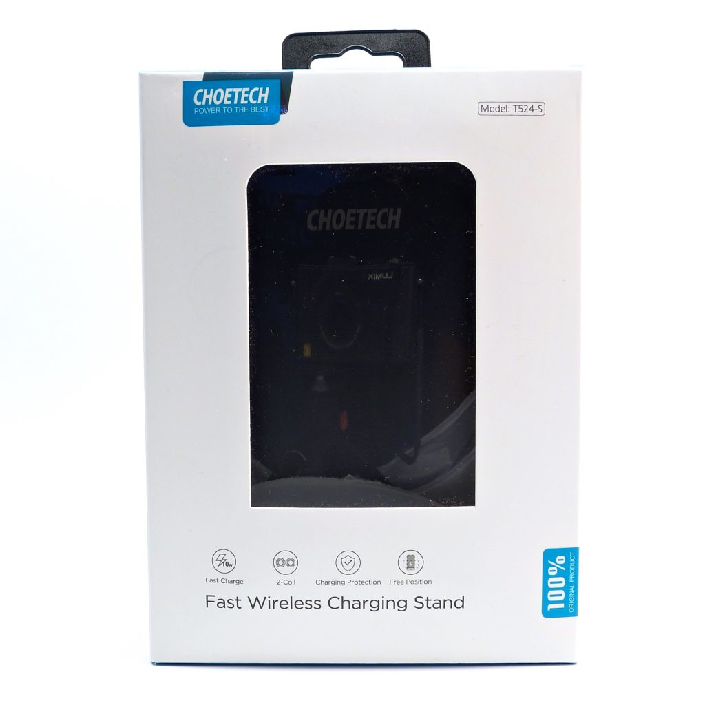 Choetech T524-S Black belaidis įkroviklis 10W internetu