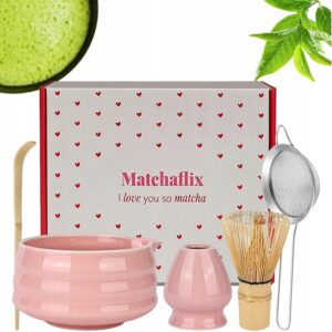 Startinis matcha rinkinys 5 vnt su japoniškais priedais