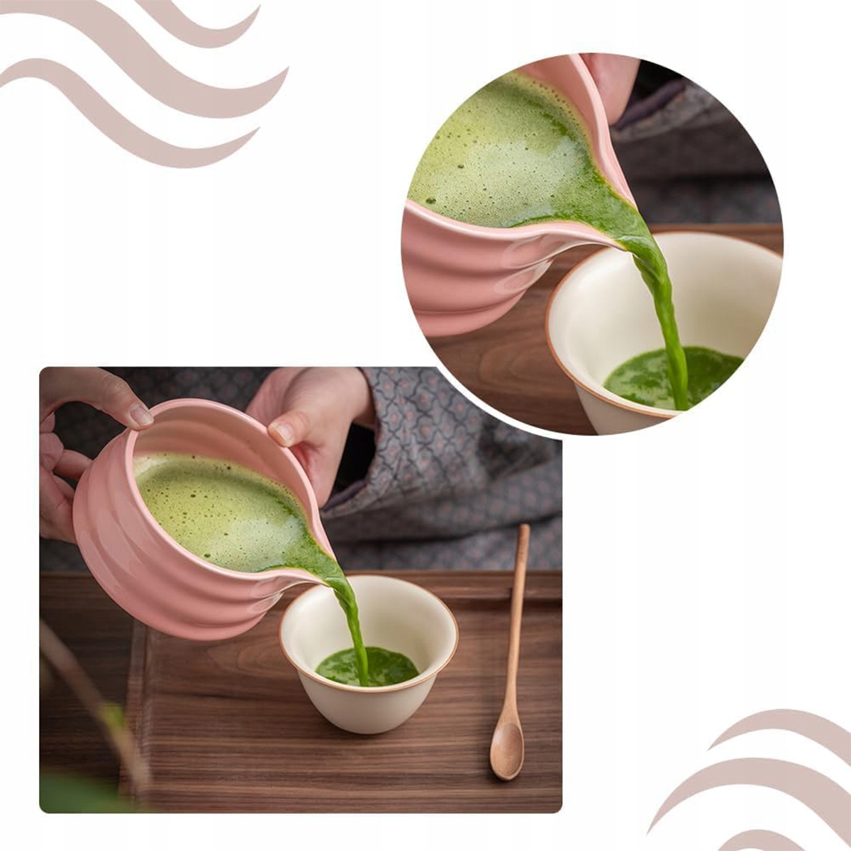 5SZTZESTAWDOHERBATYMATCHARECZNIEZESTAWSTARTOWYDODOMIELONEJMATCHYEANGTIN6921476111189 belsilt Startinis matcha rinkinys 5 vnt su japoniškais priedais
