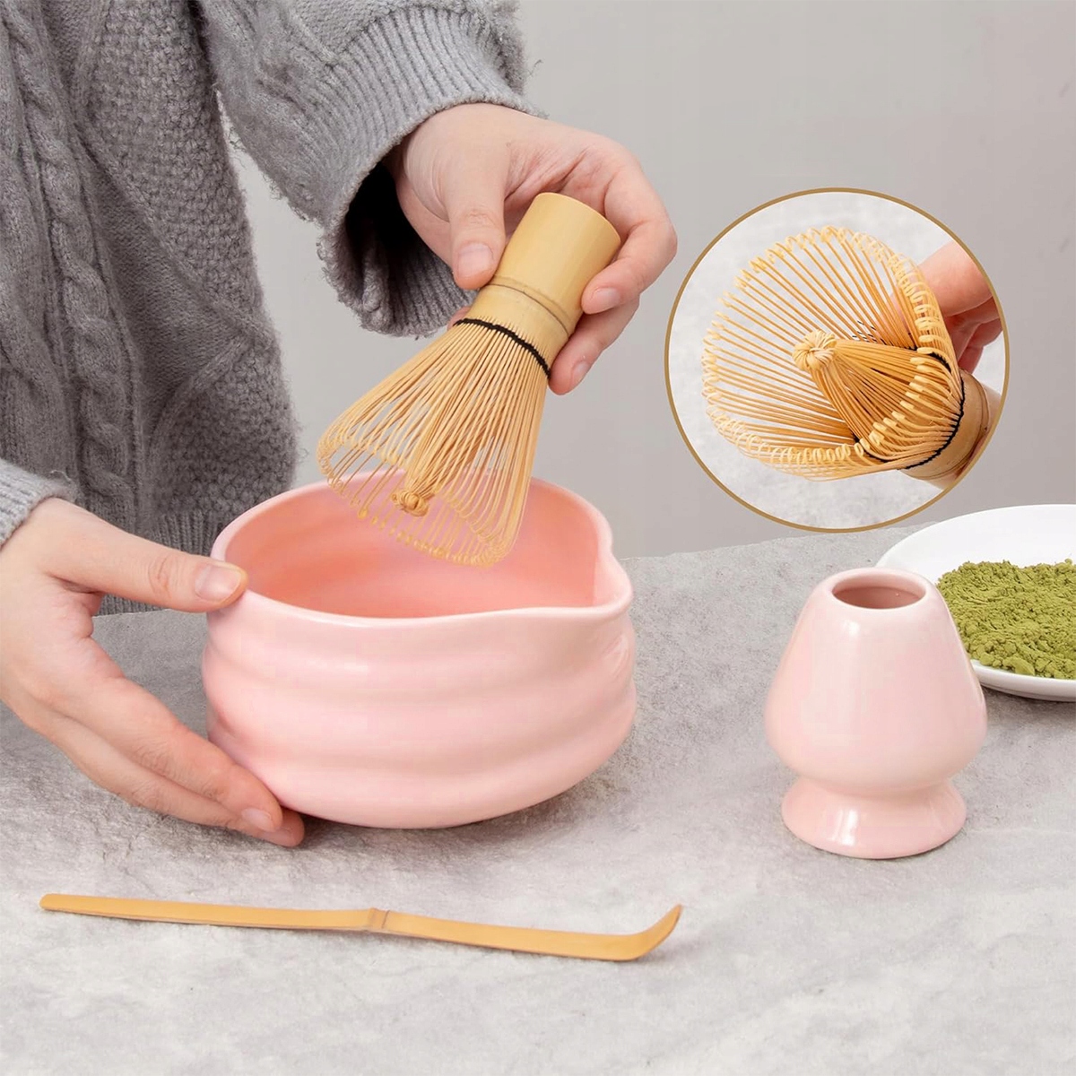 73281ce541a18f9c3c31ede82bfb belsilt Startinis matcha rinkinys 5 vnt su japoniškais priedais
