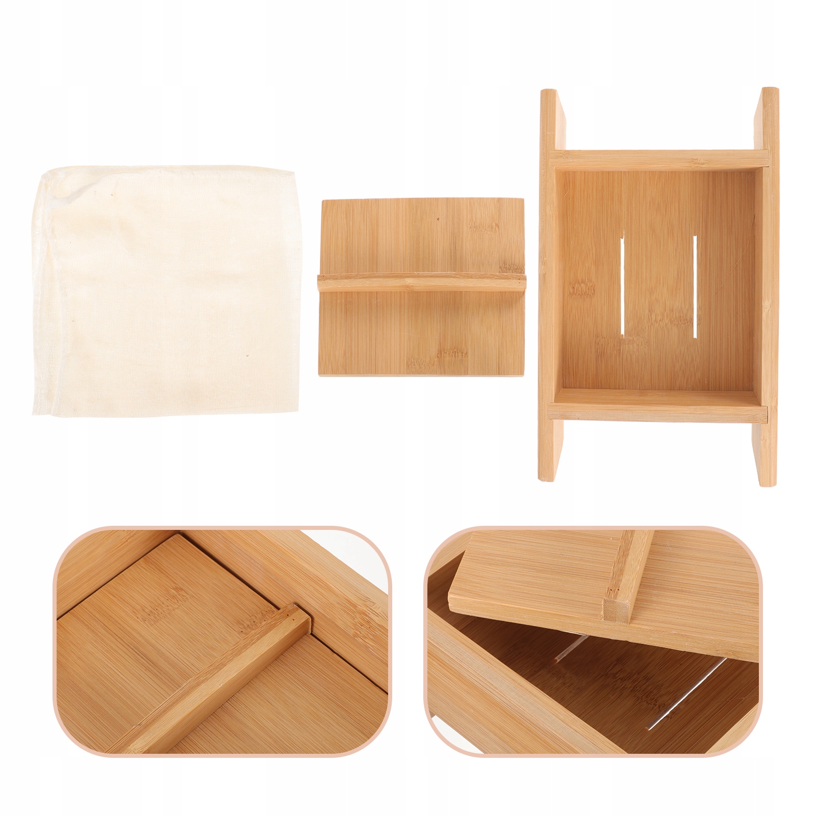 7ce6b8dc47c6b0c5a0c5a644de61 belsilt Tofu ir paneer sūrio presas 27x16x65 cm patogiam ruošimui