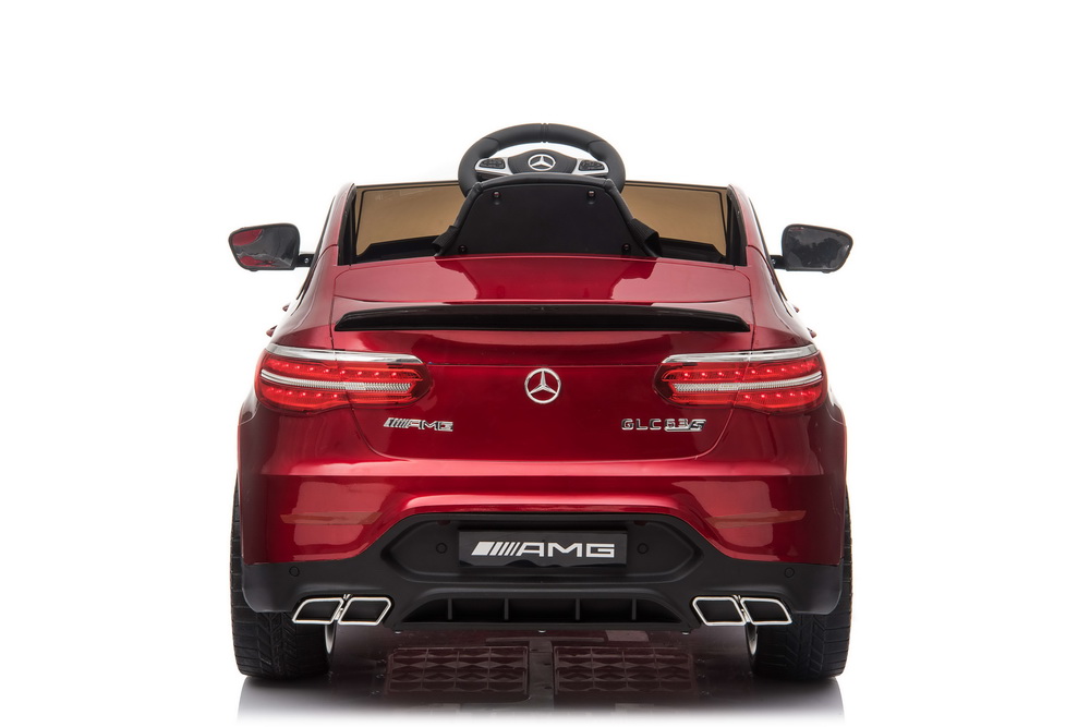 86b331e540f087bbdb86759c2d9e belsilt Mercedes Glc 63S elektrinis automobilis vaikams su pulteliu