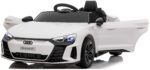 Audi E TRON GT RS elektrinis automobilis vaikams 4X4 su pulteliu