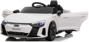 Audi E TRON GT RS elektrinis automobilis vaikams 4X4 su pulteliu