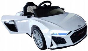 Audi R8 Spyder elektrinis automobilis vaikams su nuotoliniu pultu
