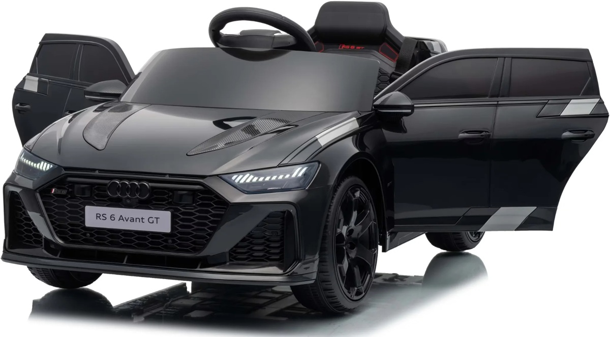 AUDIRS6GTAVANT4x4EVASKORAAutonaakumulator12v9ahBluetoothStanopakowaniaoryginalne belsilt Audi RS6 GT Avant 4X4 elektrinis automobilis vaikams 12V
