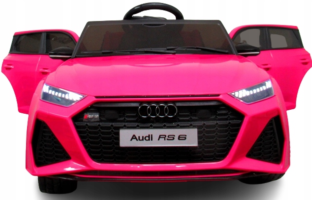AUDIRS6GTpAutonaakumulatorEVASKORAPilotAkumulatorlitowojonowyLiczbamiejsc1 belsilt Audi RS6 GT P elektrinis automobilis vaikams su nuotoliniu pultu