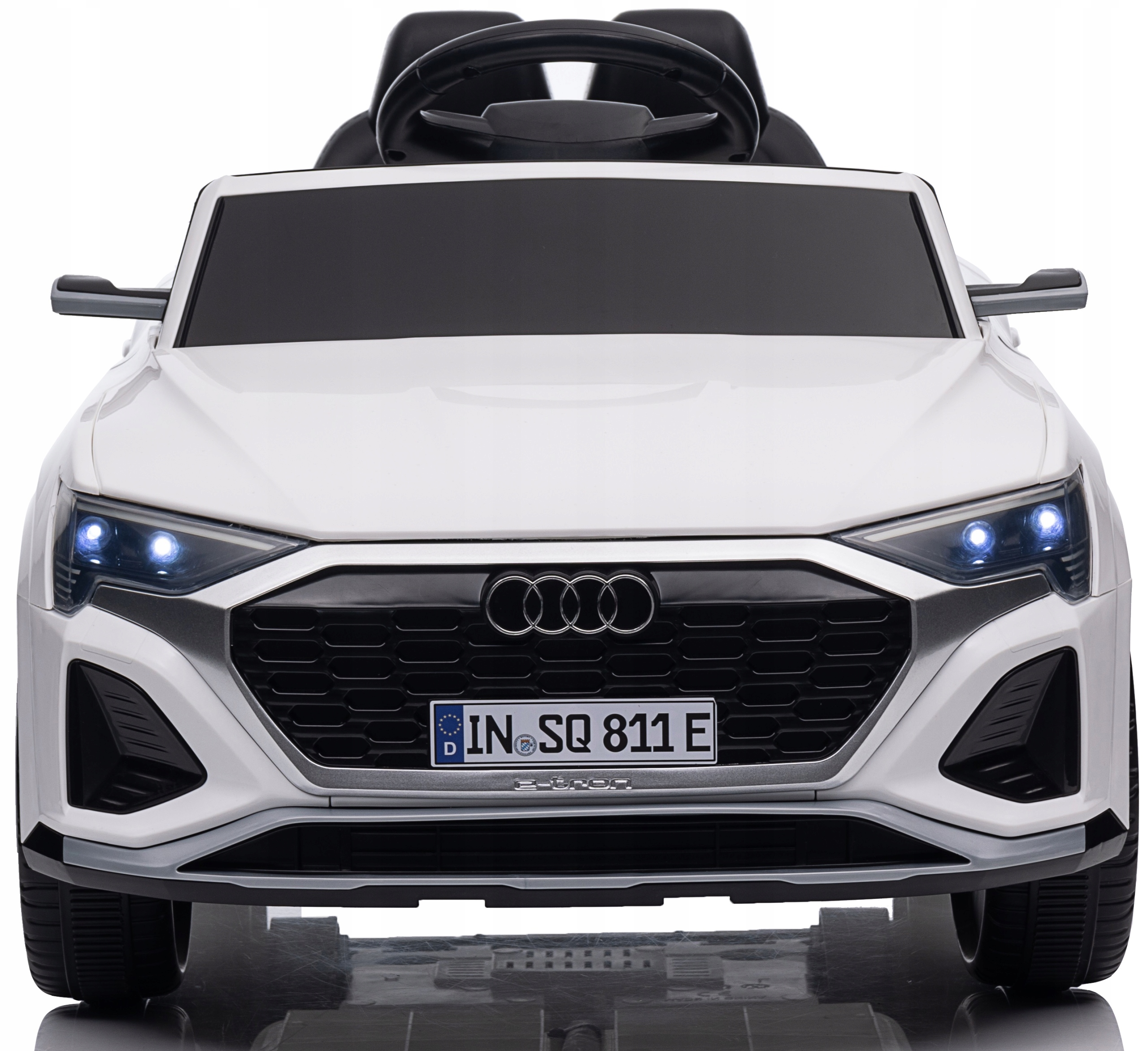 Audi SQ8 4X4 elektrinis automobilis vaikams 12V su pulteliu