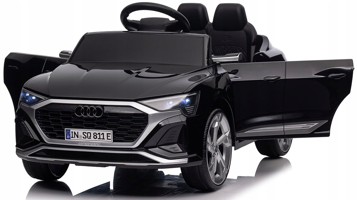 AUDISQ84x4EVASKORAAutonaakumulator12v7ahpilot24GLEDMaksymalneobciazenie30kg belsilt Audi SQ8 4X4 EVA eko odos sėdynė elektrinis automobilis vaikams 12 V 7 Ah nuotolinio valdymo pultas 24G LED