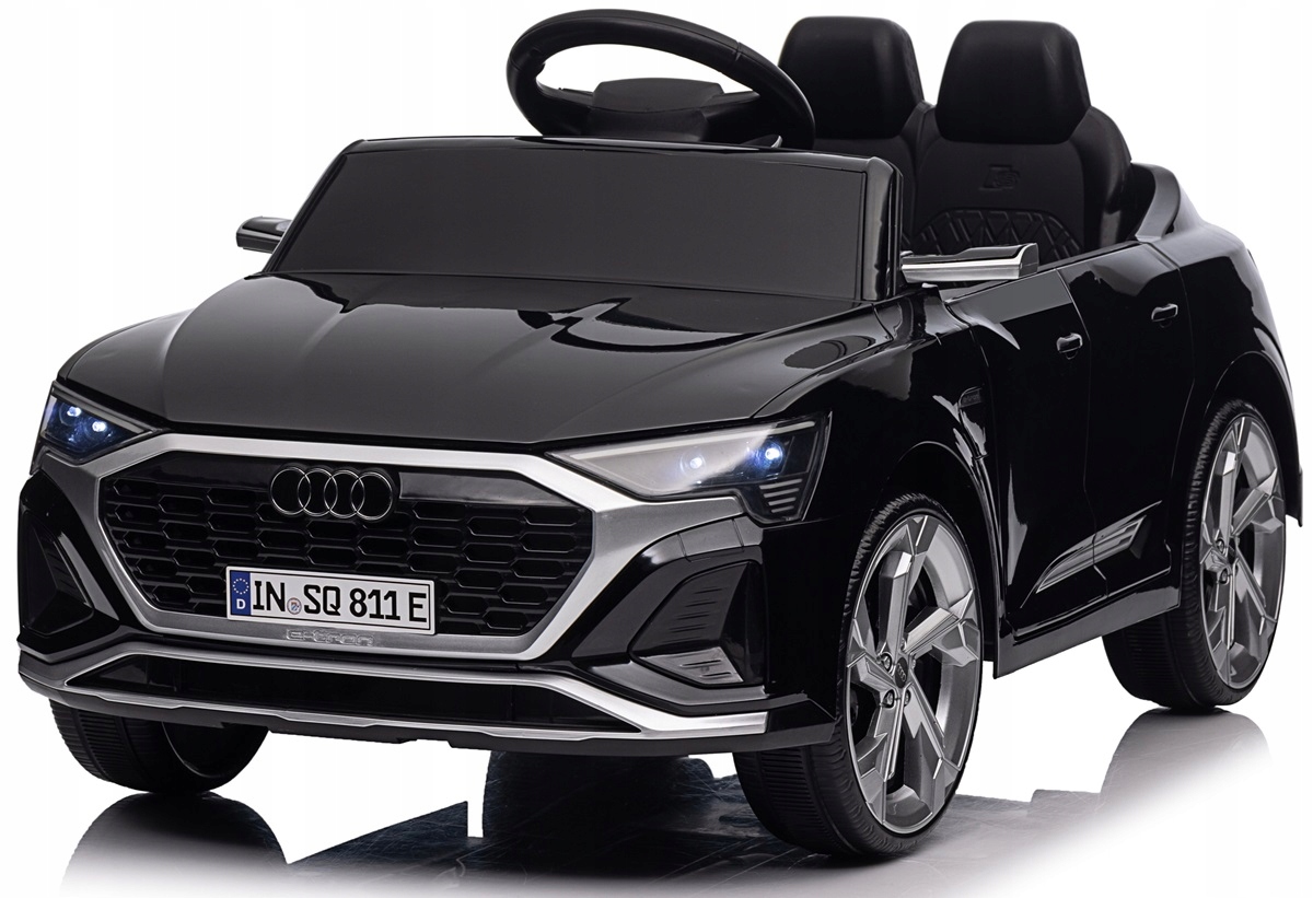 AUDISQ84x4EVASKORAAutonaakumulator12v7ahpilot24GLEDZawierabaterietak belsilt Audi SQ8 4X4 EVA eko odos sėdynė elektrinis automobilis vaikams 12 V 7 Ah nuotolinio valdymo pultas 24G LED
