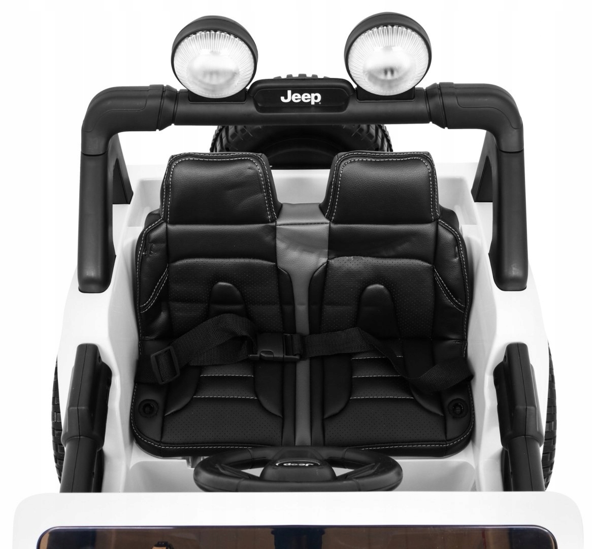 AUTONAAKUMULATORJEEPWRANGLERRUBICON4X414Ah4x45WPILOTPOKROWIECEANGTIN5903864906837 belsilt Elektrinis automobilis vaikams Jeep Wrangler Rubicon 4X4 14Ah