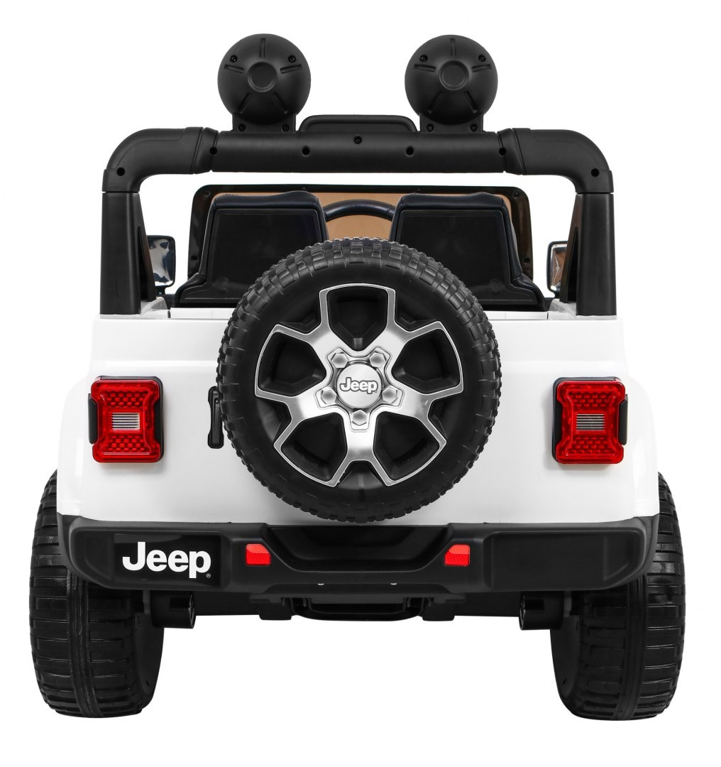 AUTONAAKUMULATORJEEPWRANGLERRUBICON4X414Ah4x45WPILOTPOKROWIECKodproducentaPAJWR555BIA belsilt Elektrinis automobilis vaikams Jeep Wrangler Rubicon 4X4 14Ah