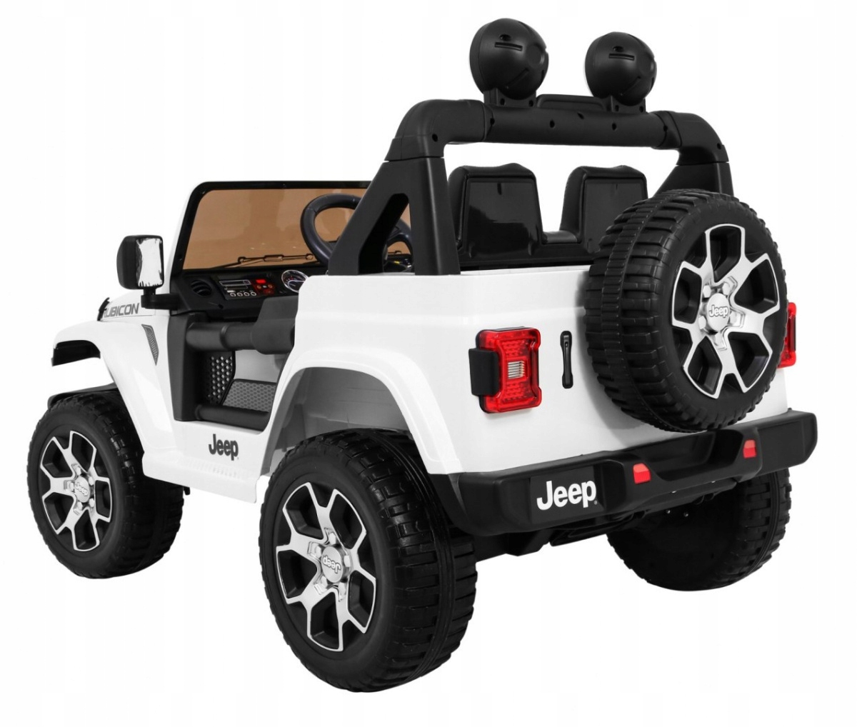 AUTONAAKUMULATORJEEPWRANGLERRUBICON4X414Ah4x45WPILOTPOKROWIECWagaproduktuzopakowaniemjednostkowym23kg belsilt Elektrinis automobilis vaikams Jeep Wrangler Rubicon 4X4 14Ah