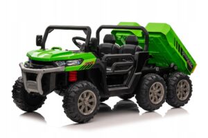 Elektrinis automobilis vaikams 24V 7Ah 4 varikliai Farmer Truck