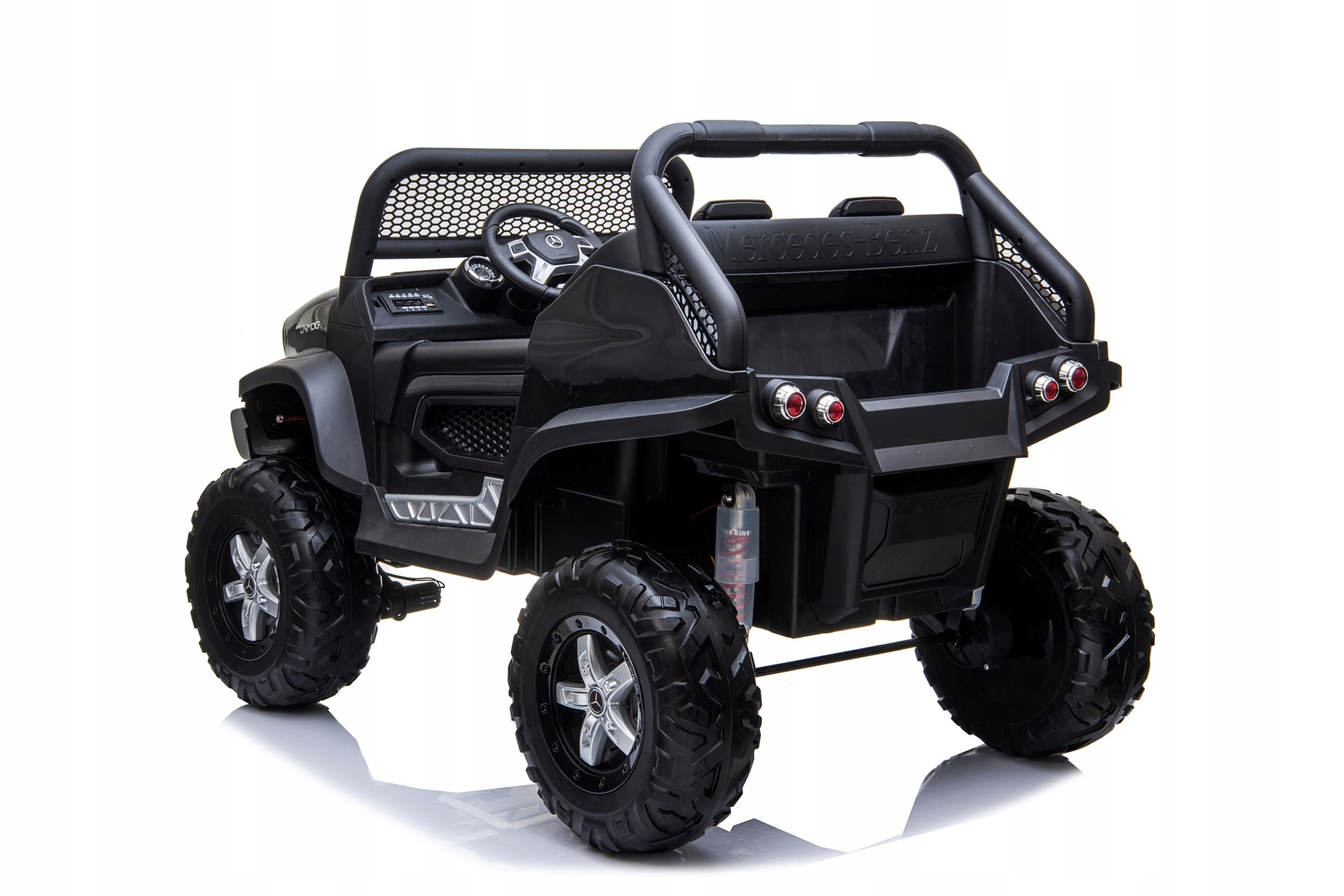 AUTOnaakumulatorMERCEDESUNIMOGXXL4x412V14Ah4SILNIKILiczbamiejsc2 belsilt Elektrinis automobilis vaikams Mercedes Unimog XXL 4x4 12V