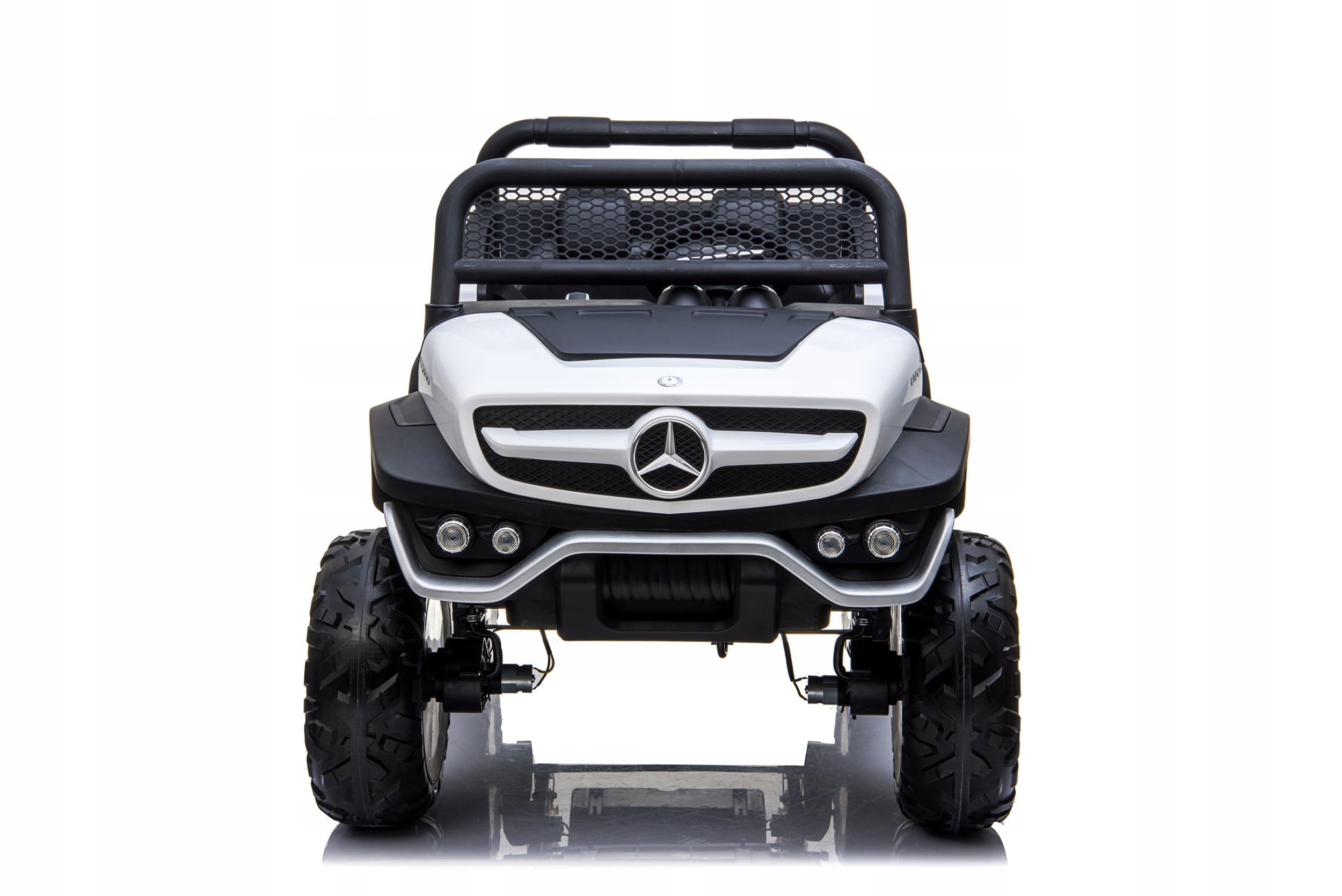 AUTOnaakumulatorMERCEDESUNIMOGXXL4x412V14Ah4SILNIKIWagaproduktuzopakowaniemjednostkowym35kg belsilt Elektrinis automobilis vaikams Mercedes Unimog XXL 4x4 12V