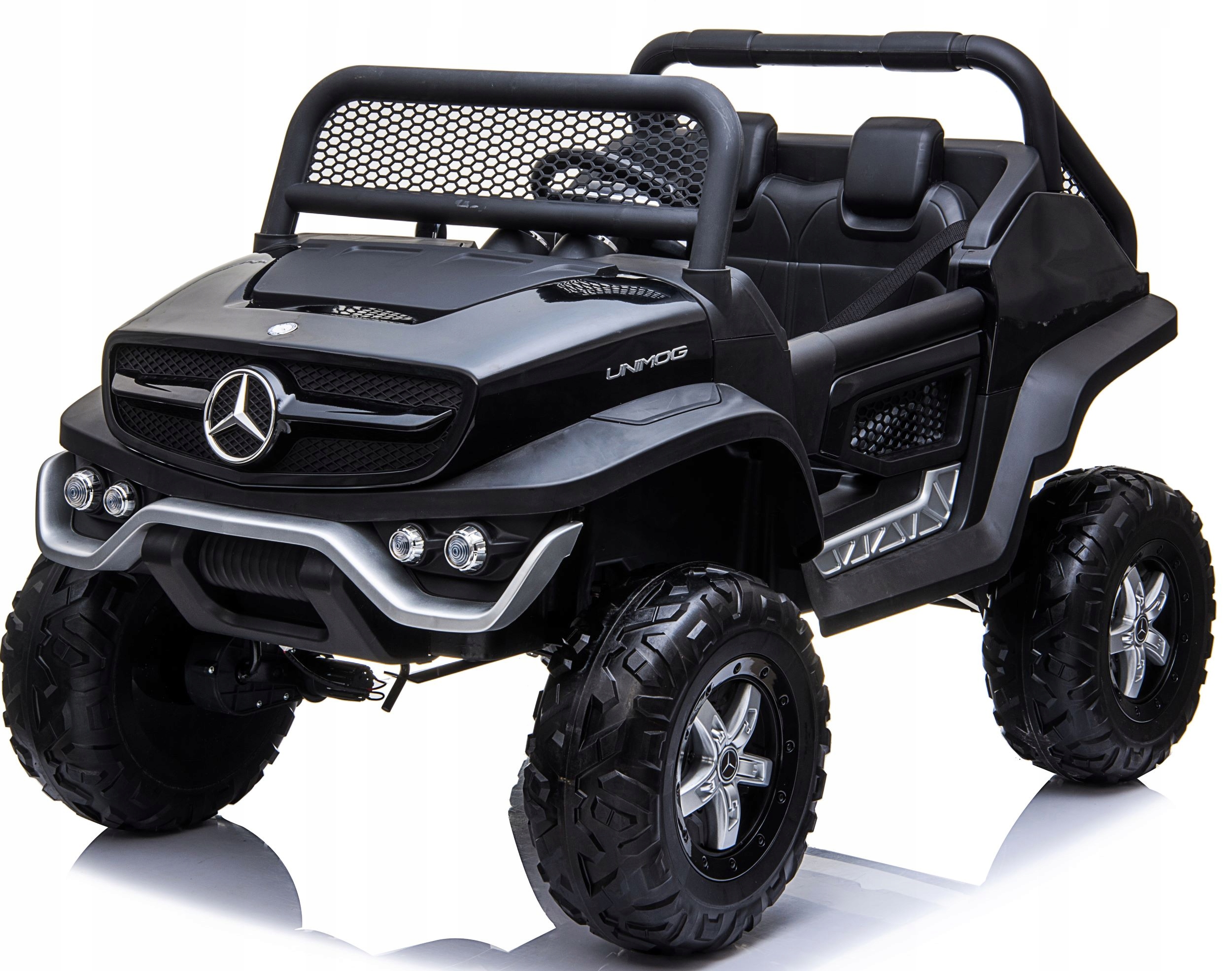 AUTOnaakumulatorMERCEDESUNIMOGXXL4x412V14Ah4SILNIKI belsilt Elektrinis automobilis vaikams Mercedes Unimog XXL 4x4 12V