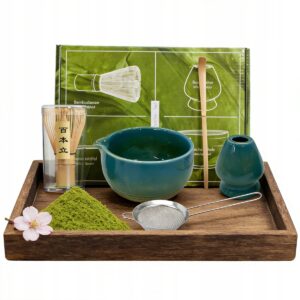 Matcha ruošimo rinkinys su keramika japoniškiems ritualams
