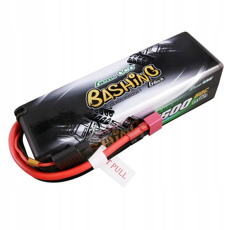AkumulatorGensaceGTech5500mAh111V3S1P60CHardCase belsilt Akumuliatorius Gens Ace G Tech 5500mAh 111V 3S1P 60C HardCase