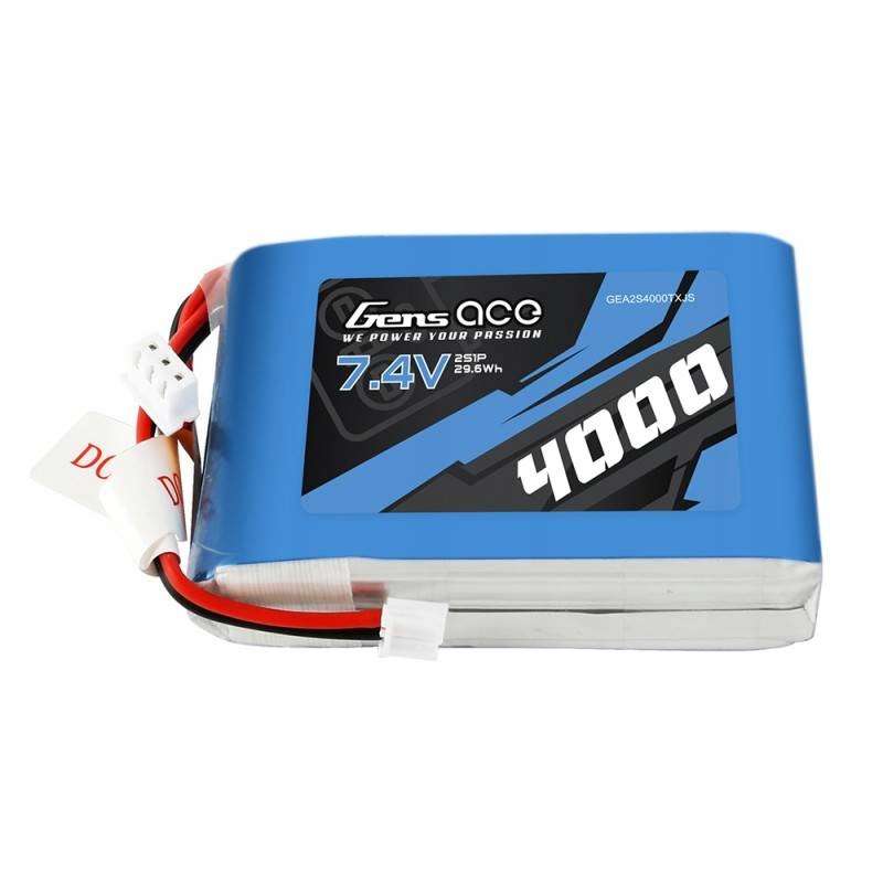 AkumulatorLiPoGensAce4000mAh74V1C belsilt Akumuliatorius LiPo Gens Ace 4000mAh 74V 1C