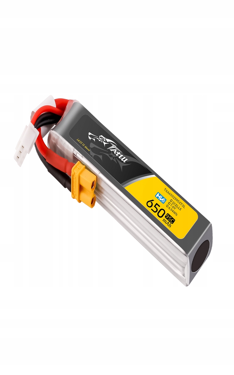 AkumulatorLipolTattuHV650mAh2S95C76VXT30EANGTIN6928493311639 belsilt Akumuliatorius Lipol Tattu HV 650mAh 2S 95C 76V XT30