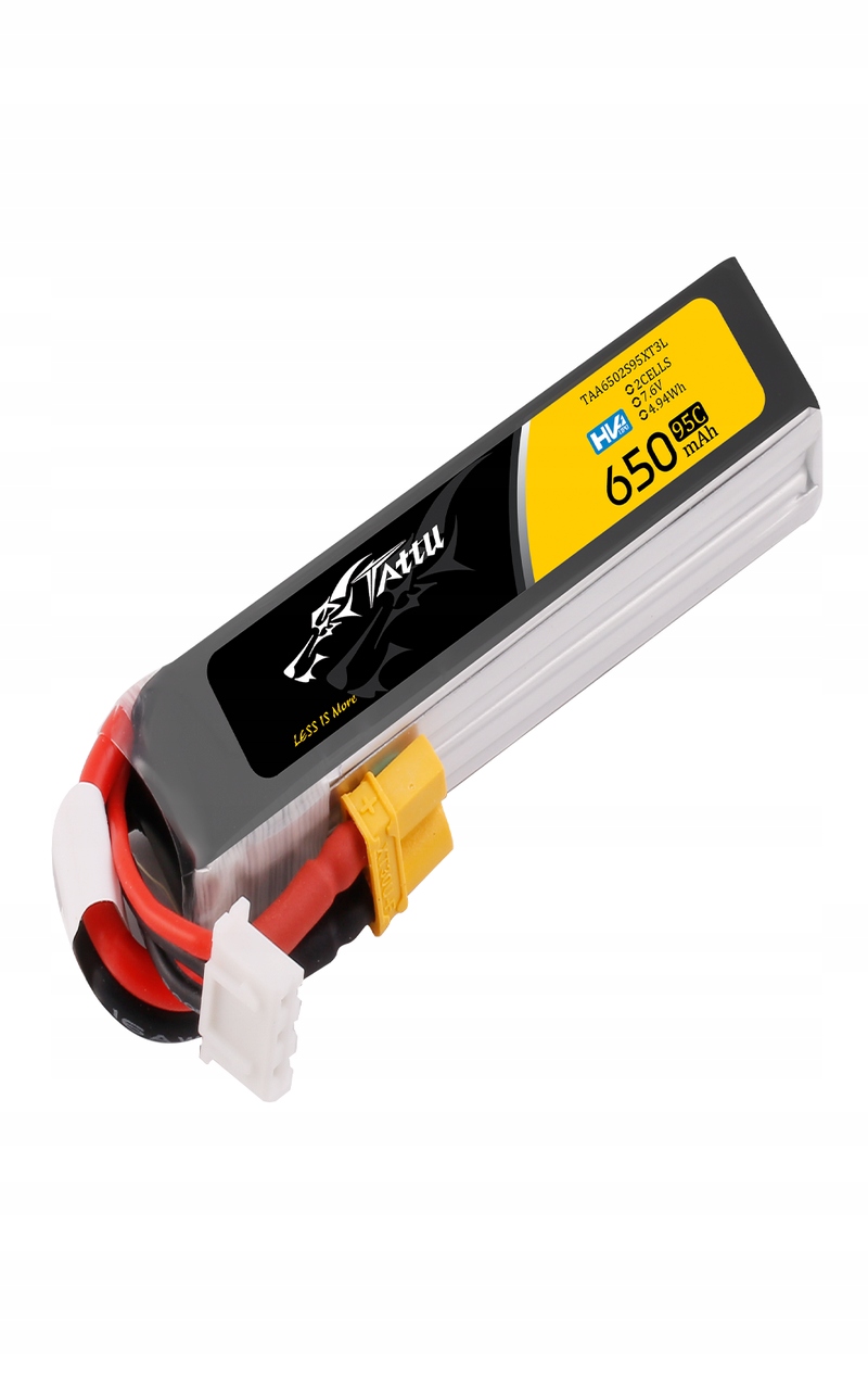 AkumulatorLipolTattuHV650mAh2S95C76VXT30Kodproducenta6928493311639 belsilt Akumuliatorius Lipol Tattu HV 650mAh 2S 95C 76V XT30