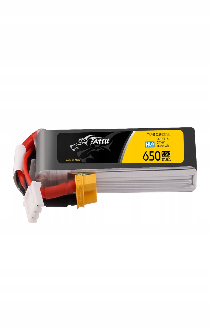 AkumulatorLipolTattuHV650mAh2S95C76VXT30 belsilt Akumuliatorius Lipol Tattu HV 650mAh 2S 95C 76V XT30