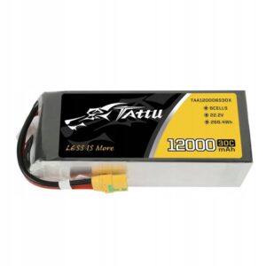 Akumuliatorius Tattu 12000mAh 22.2V 30C 6S1P XT90