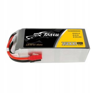 Akumuliatorius Tattu 16000mAh 22.2V 30C 6S1P LiPo AS150+XT150