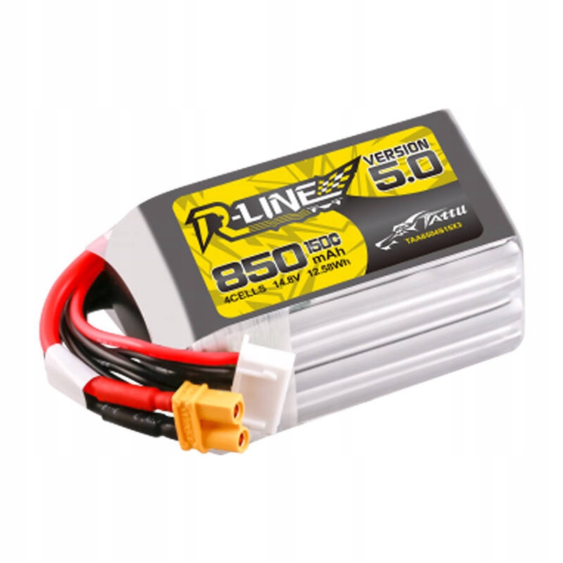 AkumulatorTattuRLine401050mAh222V130C6S1PXT60KodproducentaTAA8504S15X3 belsilt Akumuliatorius Tattu R Line 40 1050mAh 222V 130C 6S1P XT60