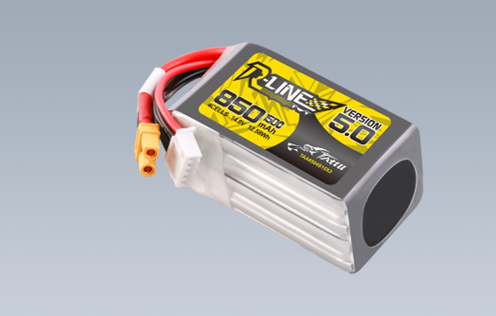 AkumulatorTattuRLine401050mAh222V130C6S1PXT60MarkaTattu belsilt Akumuliatorius Tattu R Line 40 1050mAh 222V 130C 6S1P XT60