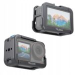 Aluminiowa rėmelis DJI Osmo Action 5 Pro TELESIN S6 FMS 13BK