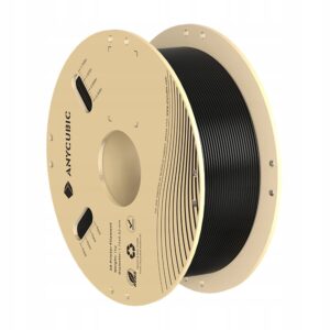 Anycubic filamentas Pla skirta spausdintuvai 3D juodas 1,75mm 1kg patvarus Wydruk