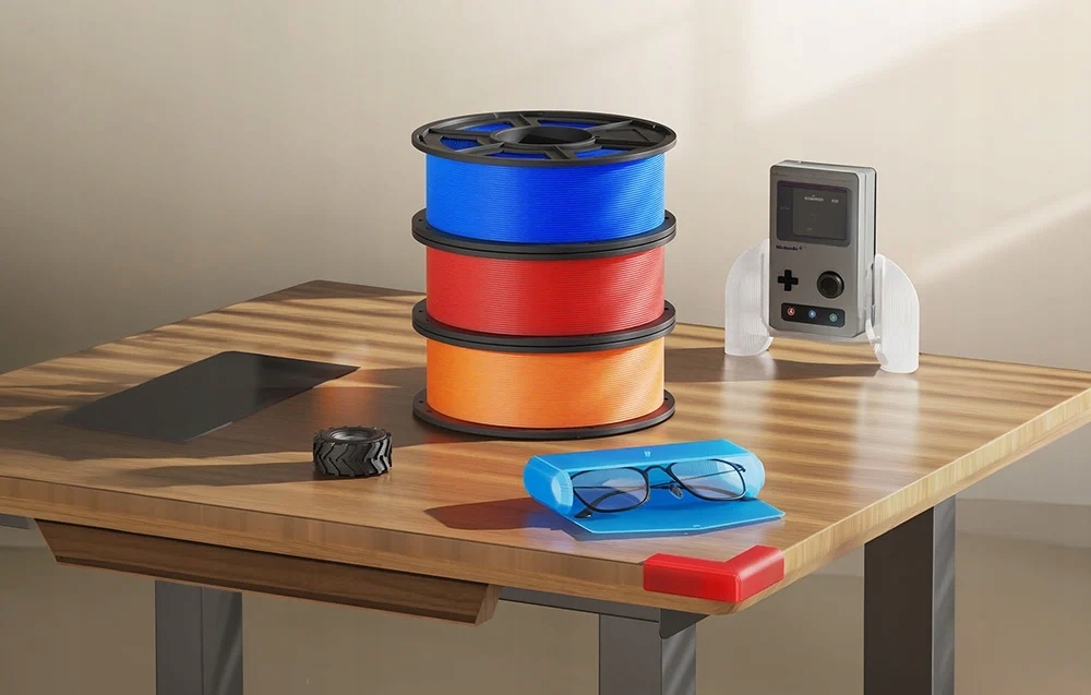 AnycubicFilamentTPUDoDrukarki3DOdpornyWytrzymaly1kgCzerwonySrednicafilamentu175mm belsilt Anycubic filamentas Tpu skirta spausdintuvai 3D atsparus patvarus 1kg raudonas