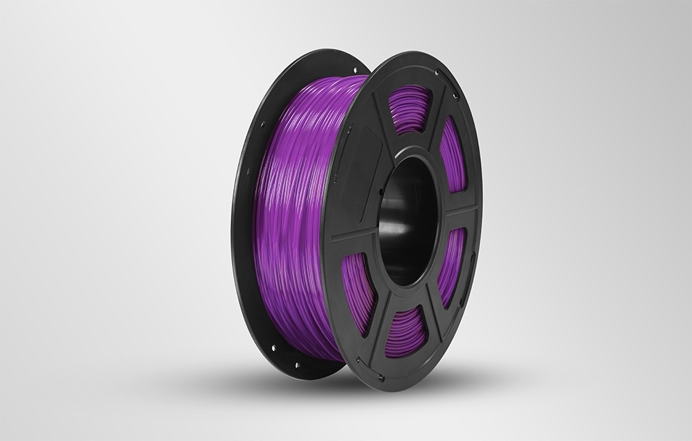 AnycubicFilamentTPUDoDrukarki3DOdpornyWytrzymaly1kgFioletowyStanopakowaniaoryginalne belsilt Anycubic filamentas Tpu skirta spausdintuvai 3D atsparus patvarus 1kg violetinis