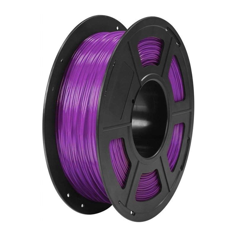 AnycubicFilamentTPUDoDrukarki3DOdpornyWytrzymaly1kgFioletowy belsilt Anycubic filamentas Tpu skirta spausdintuvai 3D atsparus patvarus 1kg violetinis
