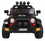 AutkonaakumulatorJeepsamochodPILOTMiekkiekolaEVASkora4x4 belsilt elektrinis automobilis vaikams Jeep automobilis nuotolinio valdymo pultas minkšti EVA ratai eko odos sėdynė 4X4 12 V 10 Ah 180 W