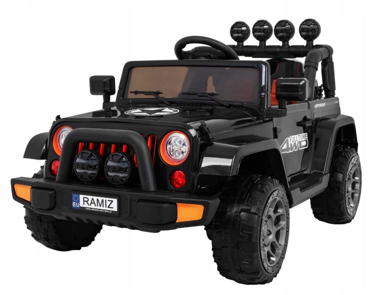 AutkonaakumulatorJeepsamochodPILOTMiekkiekolaEVASkora4x4Liczbadrzwi2 belsilt elektrinis automobilis vaikams Jeep automobilis nuotolinio valdymo pultas minkšti EVA ratai eko odos sėdynė 4X4 12 V 10 Ah 180 W