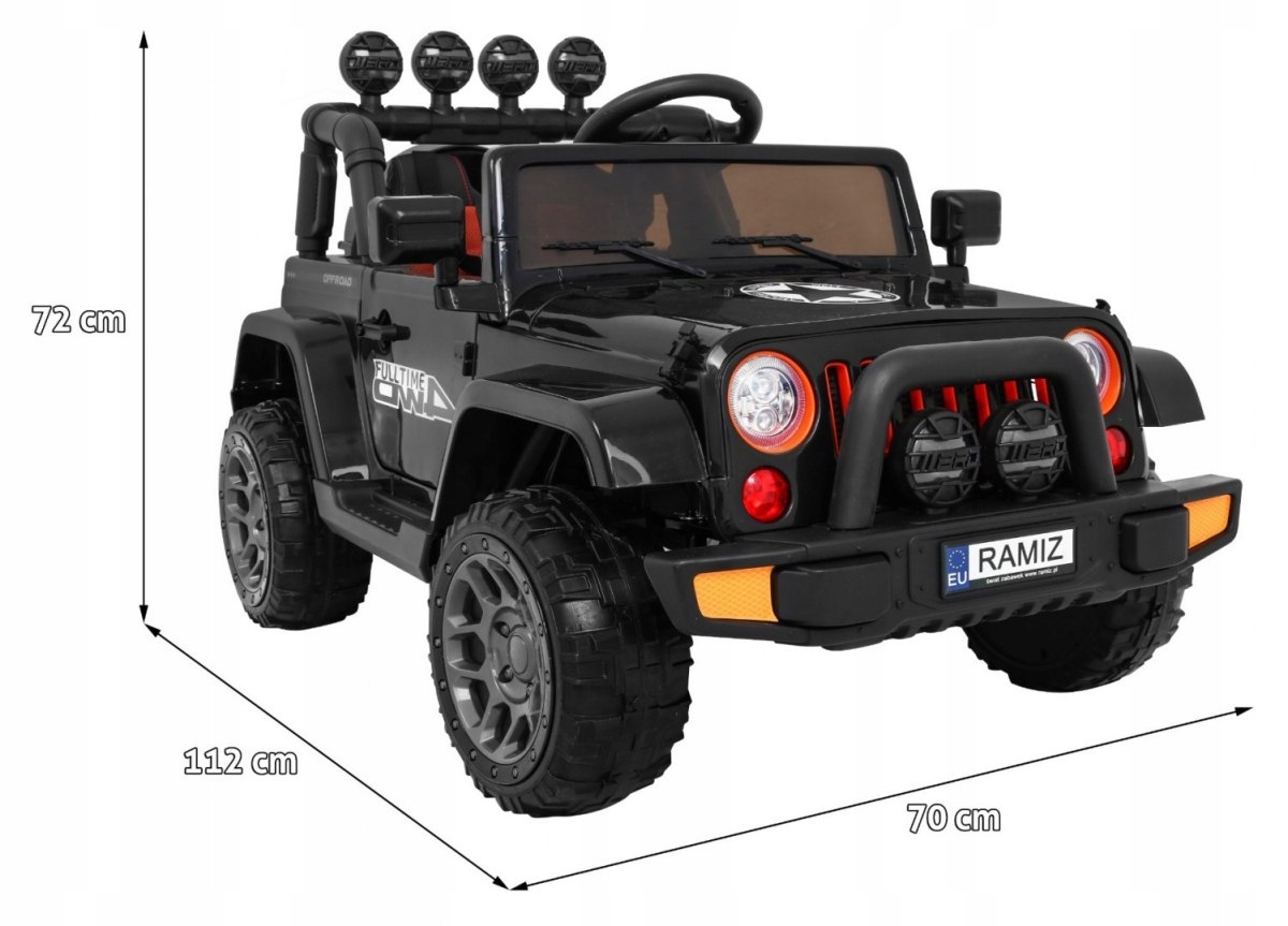 AutkonaakumulatorJeepsamochodPILOTMiekkiekolaEVASkora4x4Wagaproduktuzopakowaniemjednostkowym21kg belsilt elektrinis automobilis vaikams Jeep automobilis nuotolinio valdymo pultas minkšti EVA ratai eko odos sėdynė 4X4 12 V 10 Ah 180 W