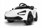 Elektrinis automobilis vaikams Mc Białe su nuotoliniu pultu