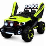 Elektryczny samochód dla dzieci 4X4 Jeep z pilotem LED 12V
