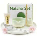 Matcha ruošimo rinkinys 5w1 su chasen ir chashaku namams