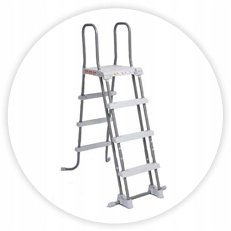 BASENSTELAZOWYPRISMFRAME457X107CMINTEXKsztaltokragly belsilt Karkasinis lauko baseinas Intex 457x107CM variantas 2
